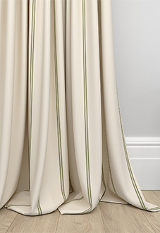 The British Stripe Co. Victoria, Derwent No.1 - Made to Measure Curtains